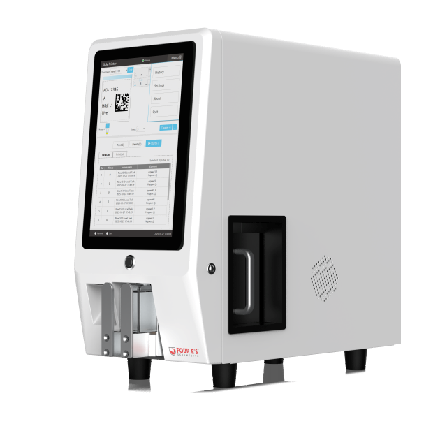 UV Microscope Slide Printer (Dual Hopper) - FOUR E's Scientific