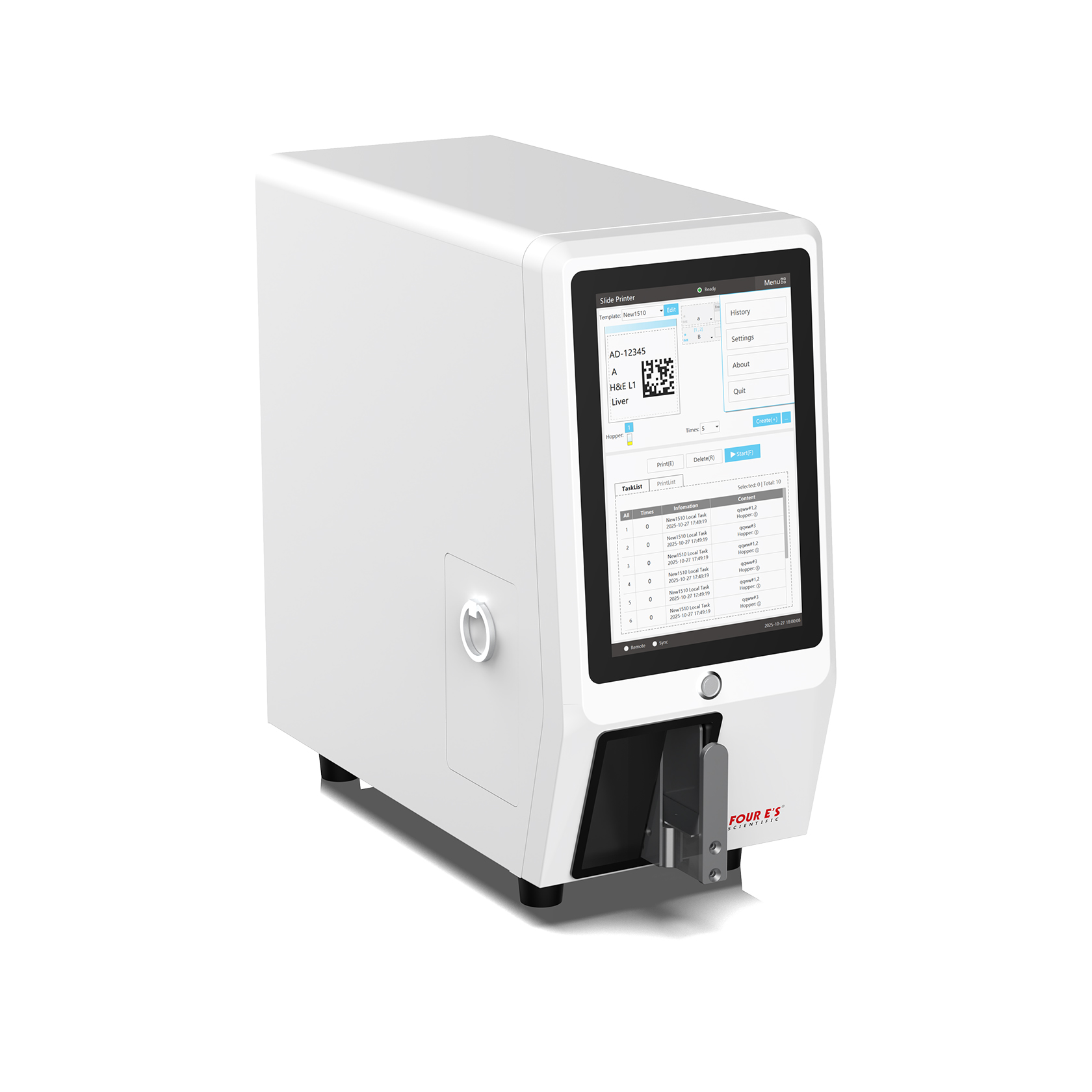 UV Microscope Slide Printer - FOUR E's Scientific